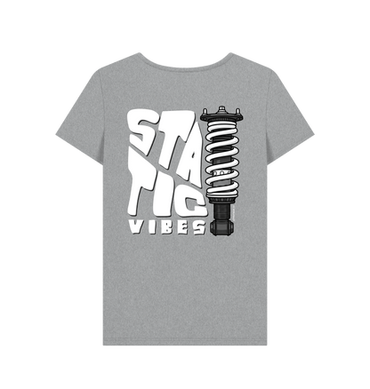 Athletic Grey Printed T-shirt Back